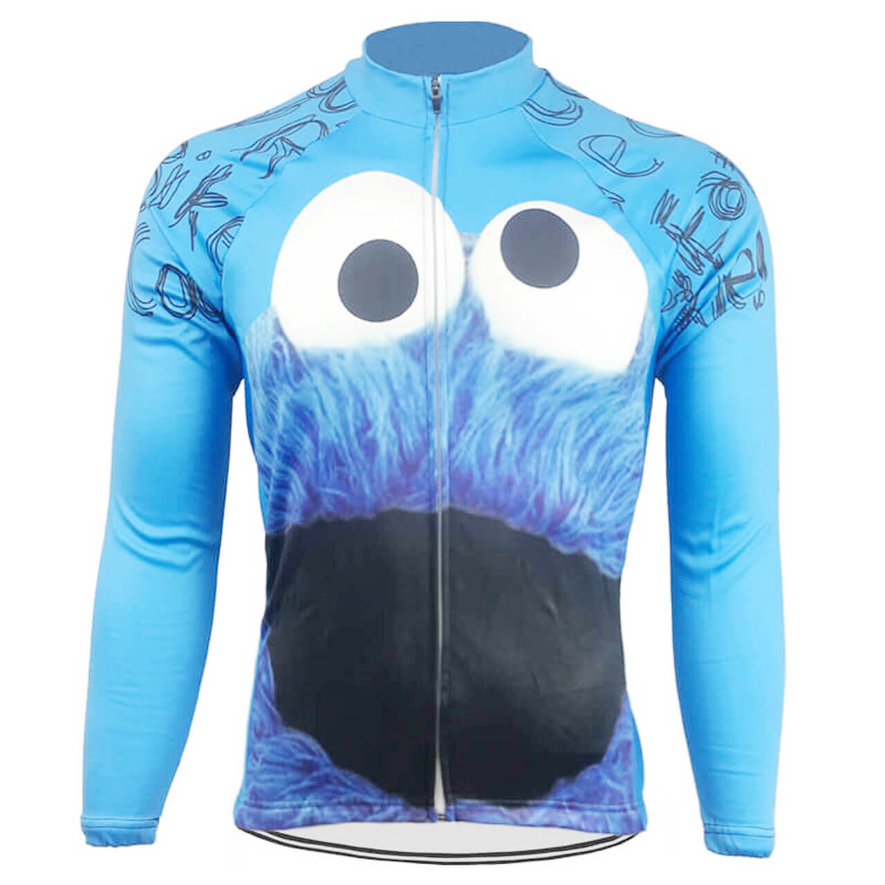 cookie monster bike jersey