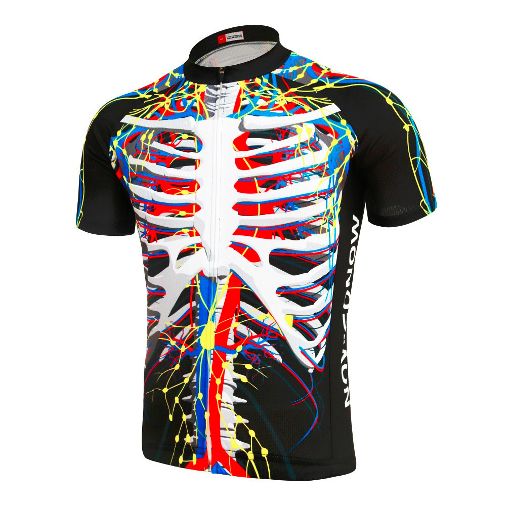 skeleton cycling shorts