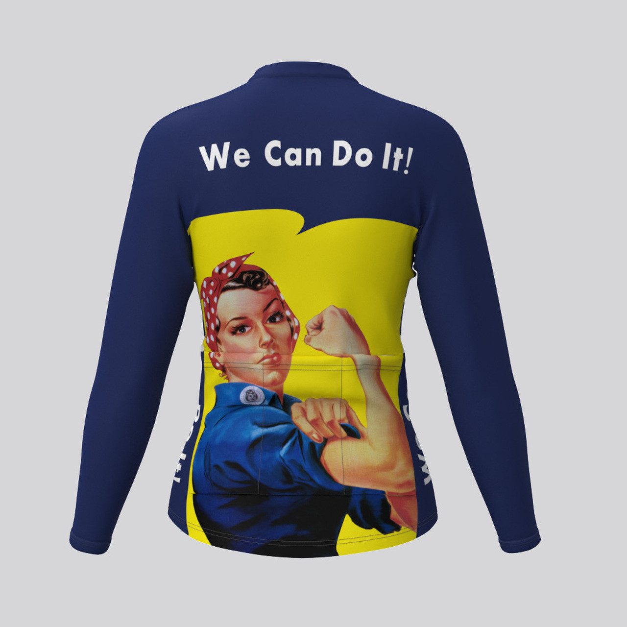 Rosie the Riveter Women's LS Cycling Jerseys