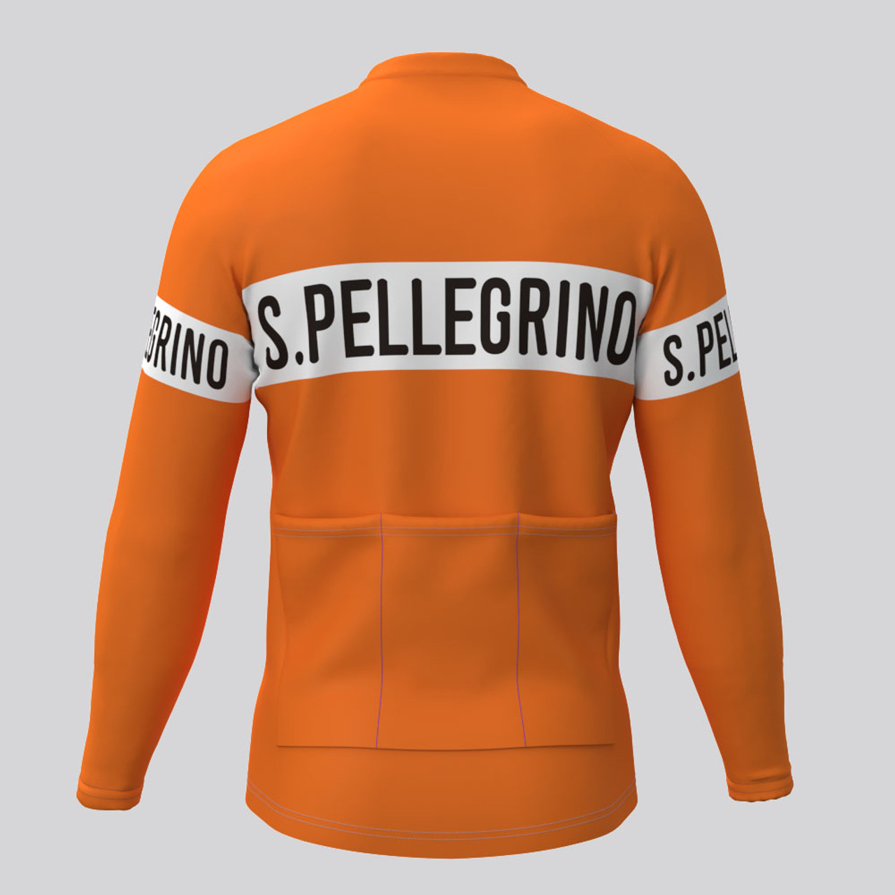 Retro San Pellegrino Long Sleeve Cycling Jerseys