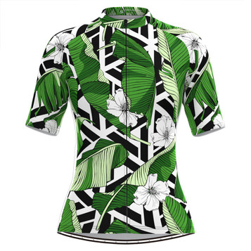 Women's Tropical & Floral Print Aloha Hawaiian Cycling Jersey Women's Tropical & Floral Print Aloha Hawaiian Cycling Jersey
