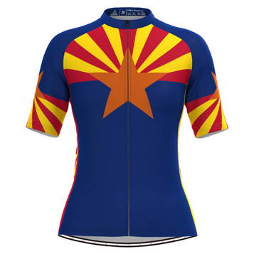 Arizona State Flag Women's Cycling Jersey Arizona State Flag Women's Cycling Jersey