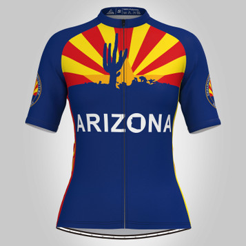 Arizona State Flag Adventure Women's Cycling Jersey Arizona State Flag Adventure Women's Cycling Jersey