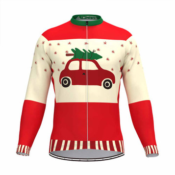 Christmas Tree Ugly Sweater LS Cycling Jersey Christmas Tree Ugly Sweater LS Cycling Jersey