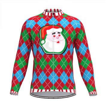 Ugly Christmas Sweater Long Sleeve Cycling Jersey V5 Ugly Christmas Sweater Long Sleeve Cycling Jersey V5