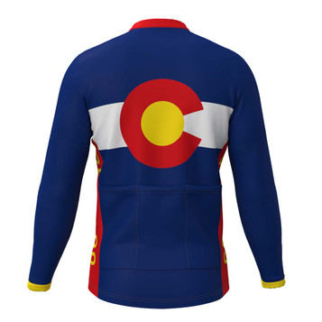 Colorado State Themed Bike Jersey - Rocky Mountain Wilderness Jersey