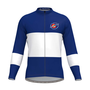 Kiss Colorado State Flag Men's LS Cycling Jersey Kiss Colorado State Flag Men's LS Cycling Jersey