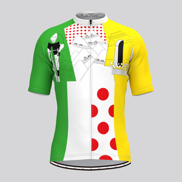 France Cycling Event Classic Color V1 Men's Cycling Jersey France Cycling Event Classic Color V1 Men's Cycling Jersey