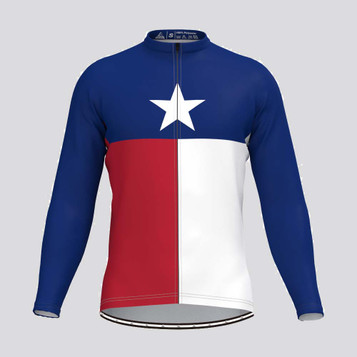 Classic Texas StateMen's LS Cycling Jersey Classic Texas StateMen's LS Cycling Jersey