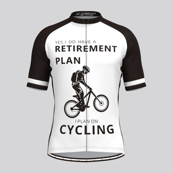 I Plan On Cycling Men's Cycling Jersey-MTB