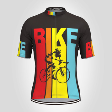 Mondrian Art Road Bike Men's Cycling Jersey