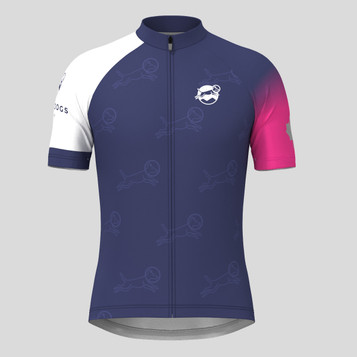 Men's Space Dog Jersey - Dark Blue  Men's Space Dog Jersey - Dark Blue