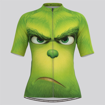 The Grinch Face Women's Cycling Jersey
