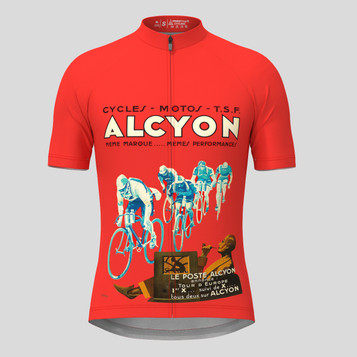 Vintage Alcyon Cycling Eevent Men's Cycling Jersey