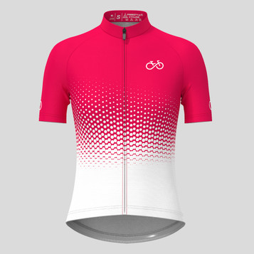 Bike Forever Gradient Dots Women's Cycling Jersey -  Jester red Bike Forever Gradient Dots Women's Cycling Jersey -  Jester red