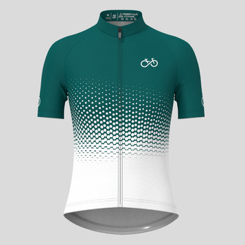 Bike Forever Gradient Dots Women's Cycling Jersey -  Midnight