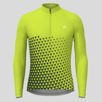 Gradient Triangle Men's LS Cycling Jersey - Spring