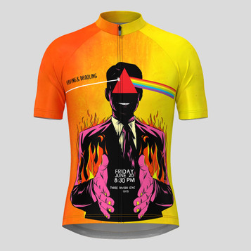 The Dark Side of the Moon Concerts Themed Cycling Jersey