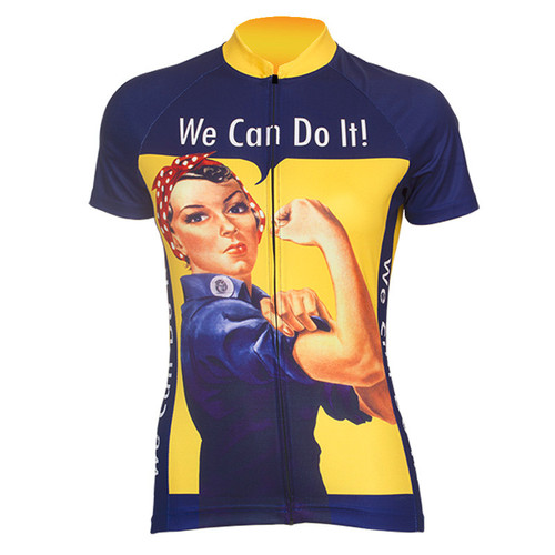 Womens We Can Do It Pro Cycling Jerseys Yellow Womens We Can Do It Pro Cycling Jerseys Yellow