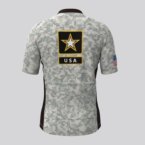 US Armed Forces Camo Men's Cycling Jersey - Freestylecycling.com