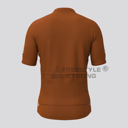 Men's Ride Forever Cycling Jersey - Brown
