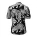 Men's Tropical & Jaguar Print Hawaiian Cycling Jersey V1 Men's Tropical & Jaguar Print Hawaiian Cycling Jersey V1