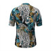 Men's Tropical & Jaguar Print Hawaiian Cycling Jersey V2