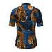 Men's Tropical & Jaguar Print Hawaiian Cycling Jersey V4