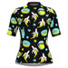 Women's Donuts Banana Print Cycling Jersey