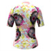 Women's Pink Cartoon Gorilla Fruit Print Cycling Jersey