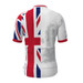 United Kingdom Flag Map Men's Cycling Jersey United Kingdom Flag Map Men's Cycling Jersey
