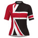 United Kingdom Flag Women's Cycling Jersey Black United Kingdom Flag Women's Cycling Jersey Black