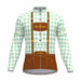 Tirolese Men's Long Sleeve Cycling jersey Green Tirolese Men's Long Sleeve Cycling jersey Green