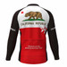 California Republic Men's Long Sleeve Cycling Jersey 