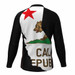 The California Republic Men's LS Cycling Jersey Black The California Republic Men's LS Cycling Jersey Black