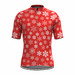 Snowflake Short Sleeve Cycling Jersey