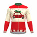 Christmas Tree Ugly Sweater LS Cycling Jersey