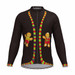 Ugly Christmas Sweater Vest LS Cycling Jersey-Gingerbread Man