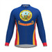 The Idaho State Flag Men's LS Cycling Jersey