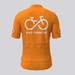 Bike Forever Men's Cycling Jersey-Orange