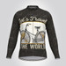 Let's Travel The World LS ycling Jersey Black