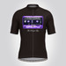 The Purple Tape Classic Cycling Jersey Black