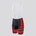 Plaid Checkered Shirt V2 Men's Cycling Kit Red