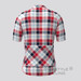 Plaid Checkered Shirt V8 Men's Cycling Jersey