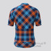 Plaid Checkered Shirt V12 Men's Cycling Jersey