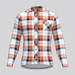 Plaid Checkered Shirt V13 Men's LS Cycling Jersey