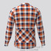 Plaid Checkered Shirt V14 Men's LS Cycling Jersey 