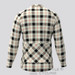 Plaid Checkered Shirt V3 Men's LS Cycling Jersey White