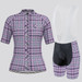 Plaid Checkered Shirt V19 Women's Cycling Kit
