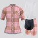 Plaid Checkered Shirt V21 Women's Cycling Kit